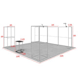 Trade Stand 6mx6m  (20x20ft) - Type B3