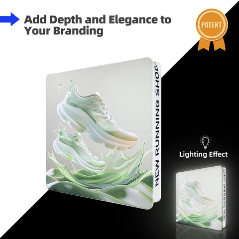 LED Illuminated Displays - Straight Wall
