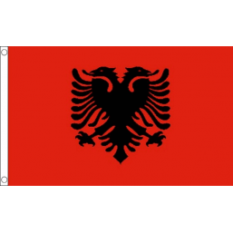 Albania National Flag - Budget 5 x 3 feet Flags - United Flags And Flagstaffs