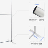 Free Standing Fabric Banner - Square Edges