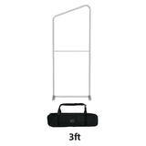 Free Standing Fabric Banner - Sloping Top