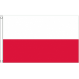 Poland (Civil) National Flag - Budget 5 x 3 feet Flags - United Flags And Flagstaffs