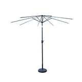 2.7m x 2.7m Tipping Parasol