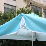 2m x 2m Square Parasol With Vallance