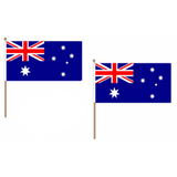 Australia Fabric National Hand Waving Flag  - United Flags And Flagstaffs