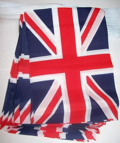 Union Flag "Fabric" Bunting D Day - Rectangular