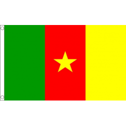 Cameroon National Flag  - Budget 5 x 3 feet Flags - United Flags And Flagstaffs