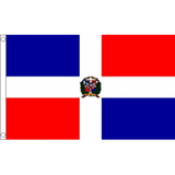 Dominican Republic National Flag - Budget 5 x 3 feet Flags - United Flags And Flagstaffs