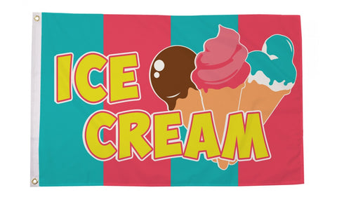 Display Flags - Ice Cream