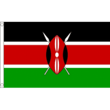 Kenya National Flag - Budget 5 x 3 feet Flags - United Flags And Flagstaffs