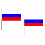 Russia Fabric National Hand Waving Flag Flags - United Flags And Flagstaffs