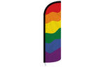 Feather Flags - RAINBOW - Stock Design