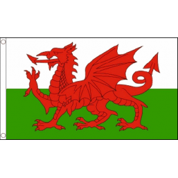 Six Nations Wales Flag -  5 x 3 feet Flags - United Flags And Flagstaffs