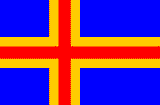 Aland Islands National Flag Sewn Flags - United Flags And Flagstaffs