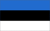 Estonia National Flag Printed Flags - United Flags And Flagstaffs