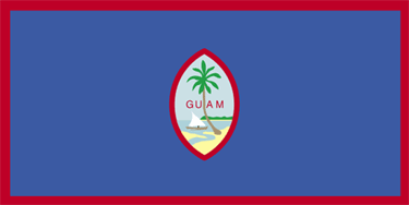 Guam National Flag Printed Flags - United Flags And Flagstaffs