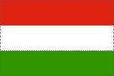 Hungary National Flag Printed Flags - United Flags And Flagstaffs