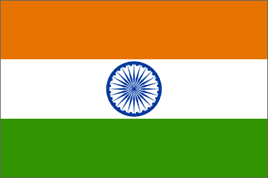 India National Flag Printed Flags - United Flags And Flagstaffs