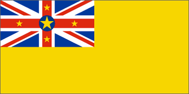 Niue National Flag Sewn Flags - United Flags And Flagstaffs