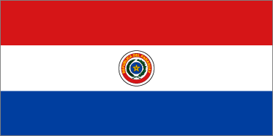 Paraguay National Flag Sewn Flags - United Flags And Flagstaffs