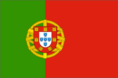 Portugal National Flag Sewn Flags - United Flags And Flagstaffs