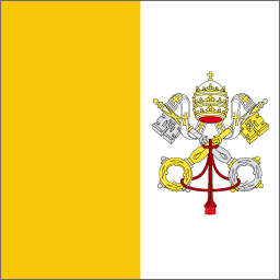 Papal (Vatican City) National Flag Printed Flags - United Flags And Flagstaffs